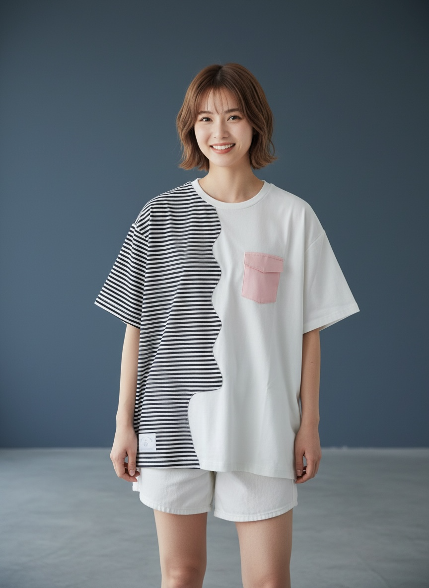 Marseille Tee (1-Breton Stripe Navy) | Hooman (Adult/Kids)
