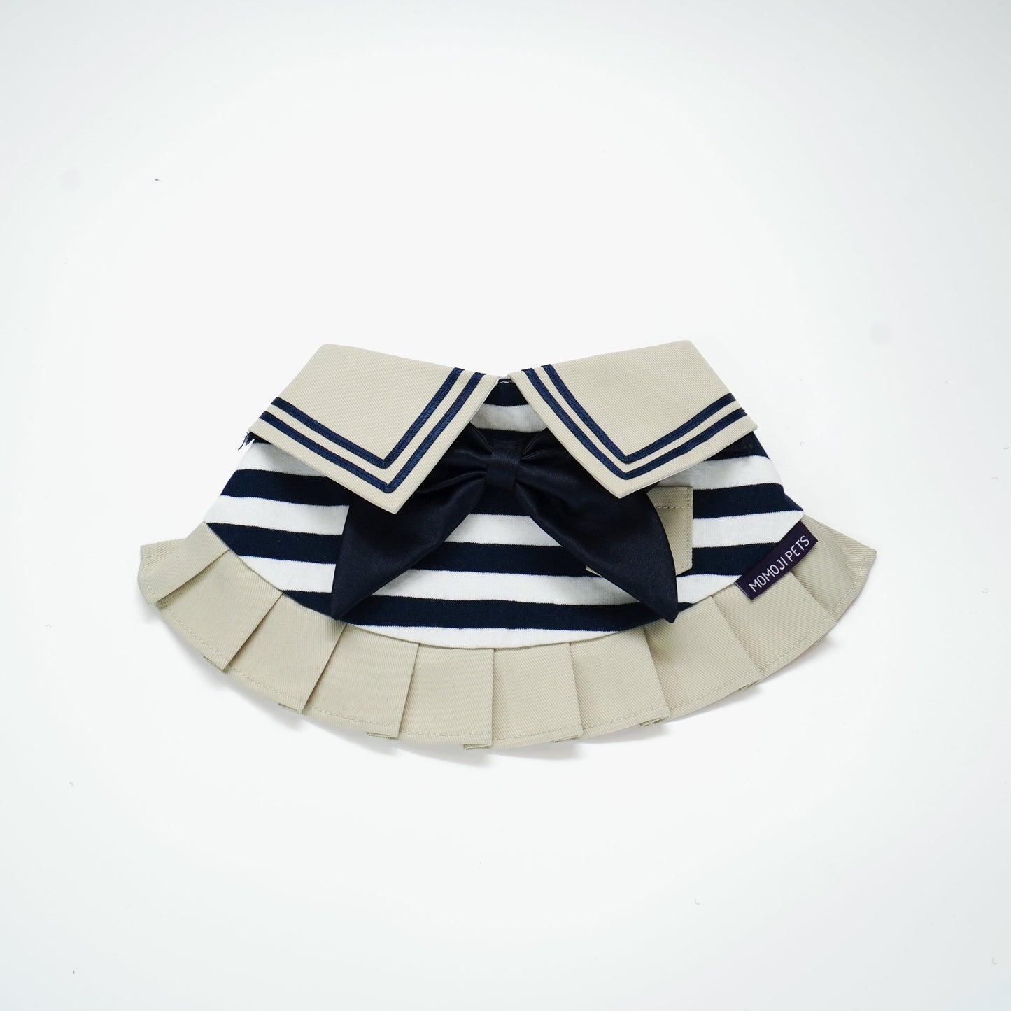 Santiana (2-Sandstone & Navy) | Pet Neckwear