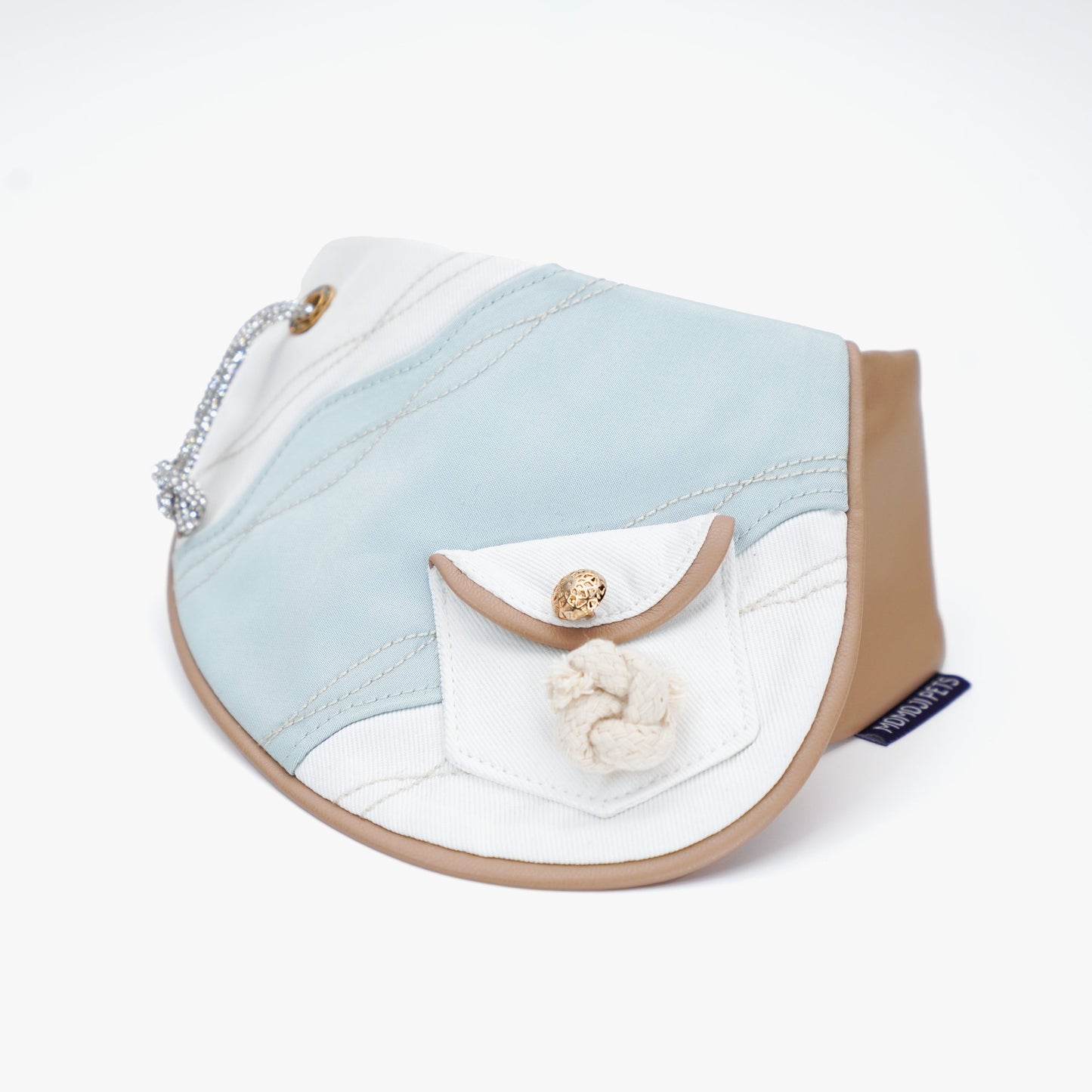 Antibes (1-Azure Mist) | Pet Neckwear