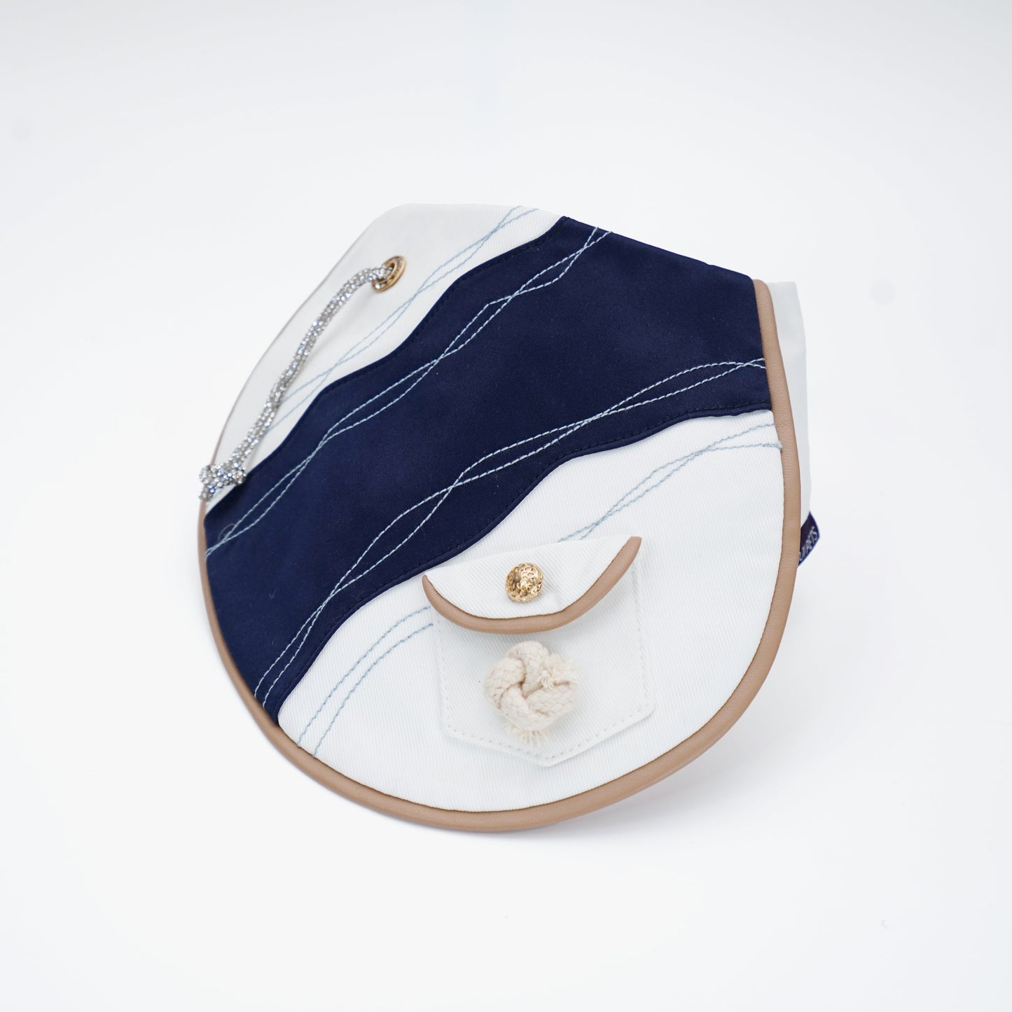 Antibes (2-French Riviera Blue) | Pet Neckwear