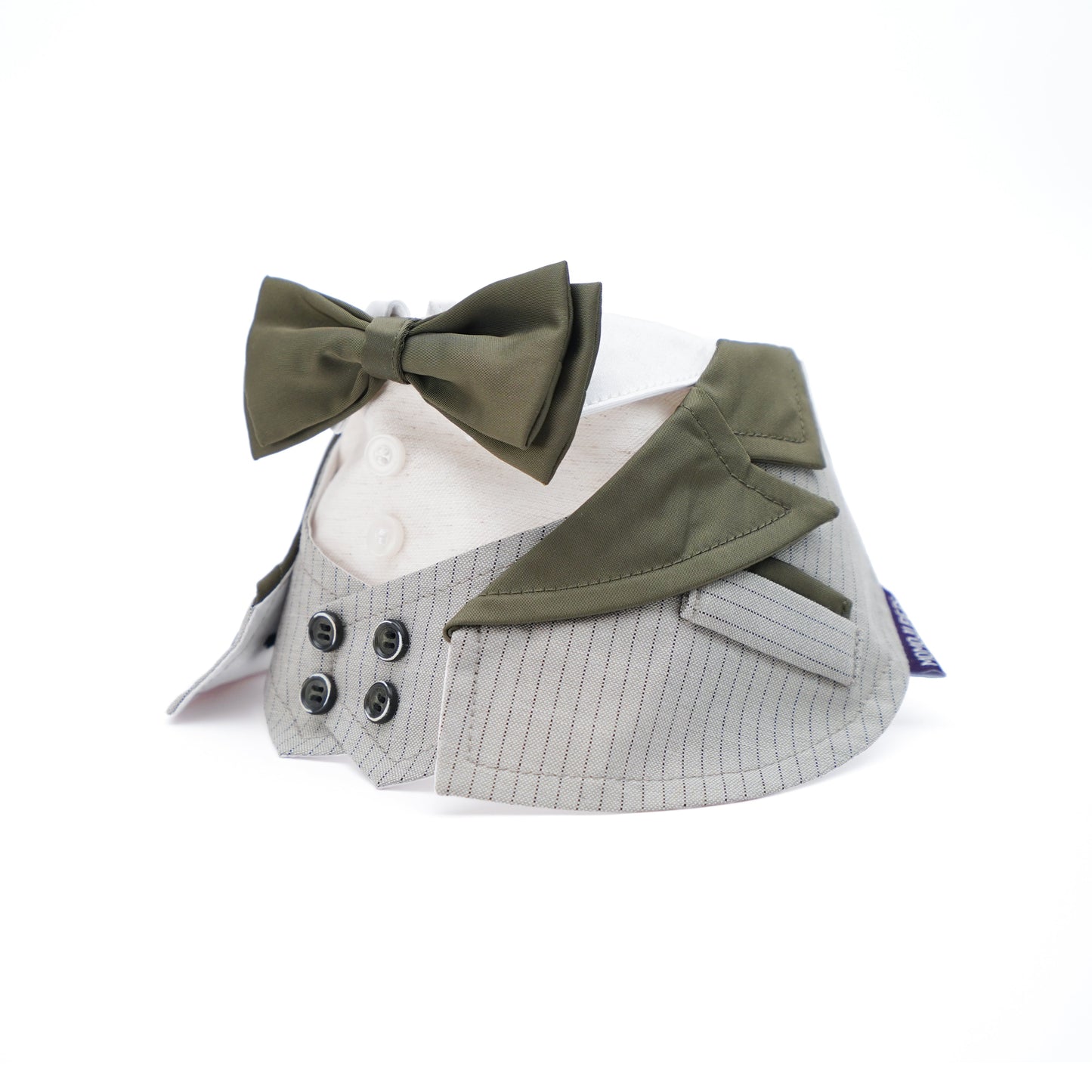 Versailles (2-Charcoal Grey) | Pet Neckwear