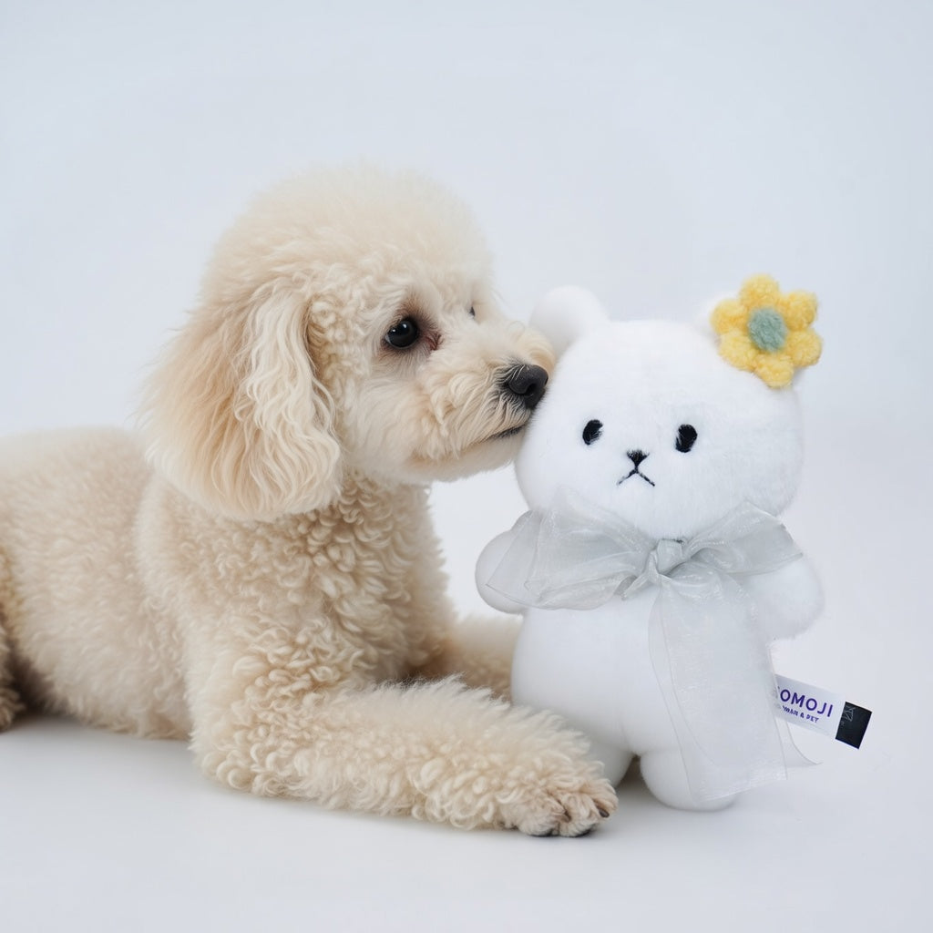 Momoji Bear Family (5-White Bear | Cloud Dreamer) | Pet Plushie