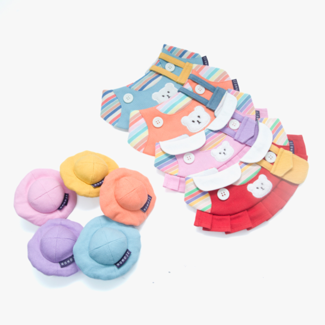 Bear Boys (01-Coral Orange) (8362226908824)